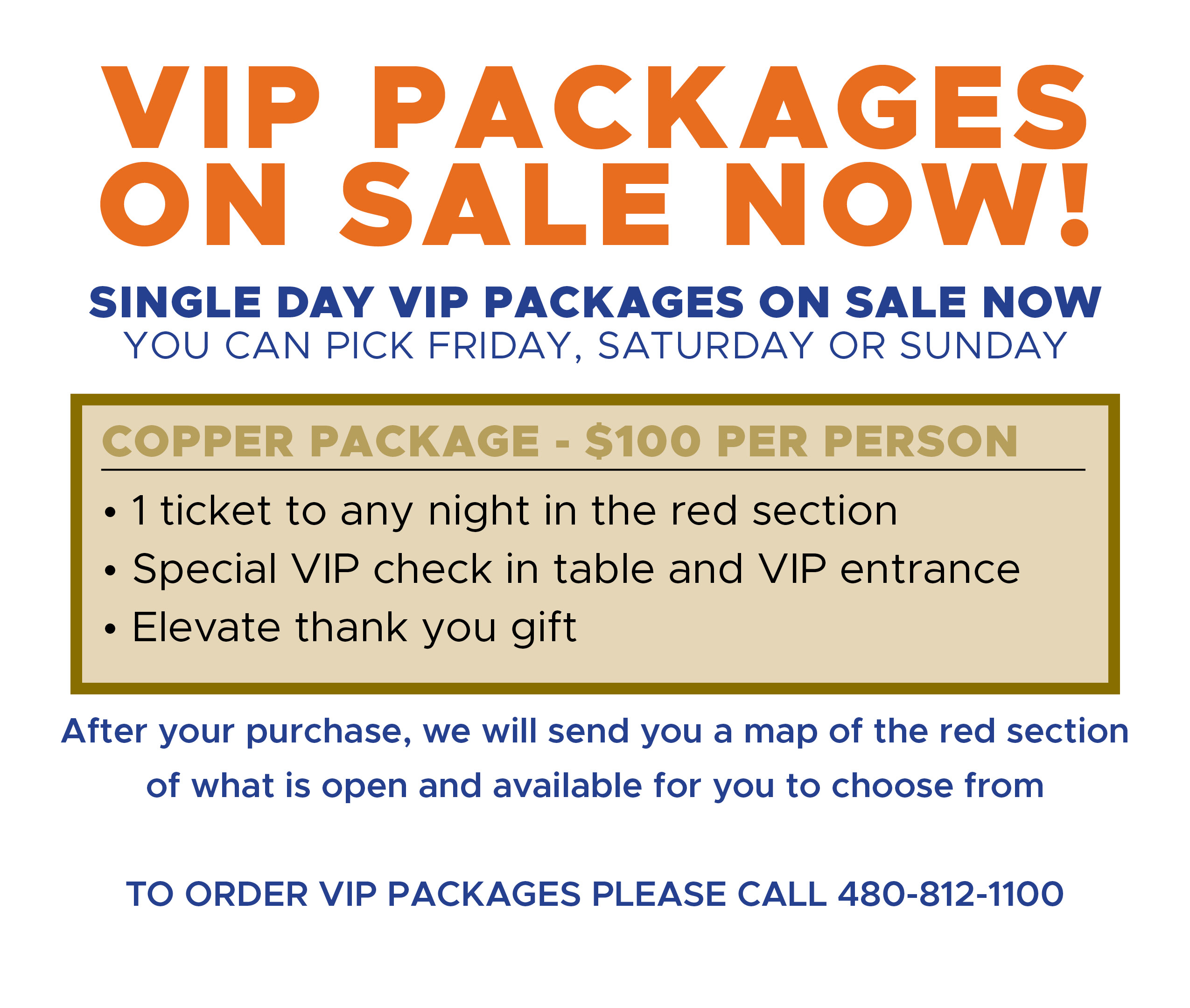 VIP Packages